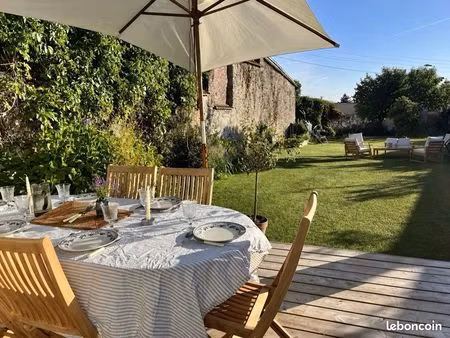 maison ancienne rénovée 130 m² – 3 chambres – jardin – dpe c