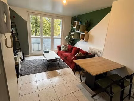 le havre – sanvic : appartement t3 de 50m2 avec balcon – libre à compter de début septembr