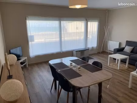 t2 meublé 45m² - face a la mer - veulettes sur mer