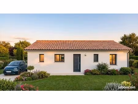 projet de construction d'une maison 84 m² avec terrain à chalus (87)