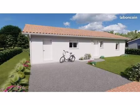 projet de construction d'une maison 99.69 m² avec terrain à nieul (87)