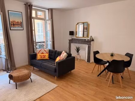 t2 meublé 47 m² – hyper-centre de montauban – disponible à partir du 17 août