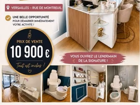 fond de commerce clé en main à vendre
