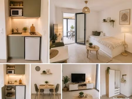 studio neuf et accueillant de 25 m² + terrasse – idéal jeune actif