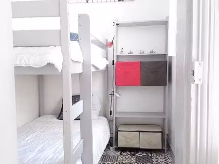 appartement meublé t2 bis 39m2 quartier arago 250m de la grande plage