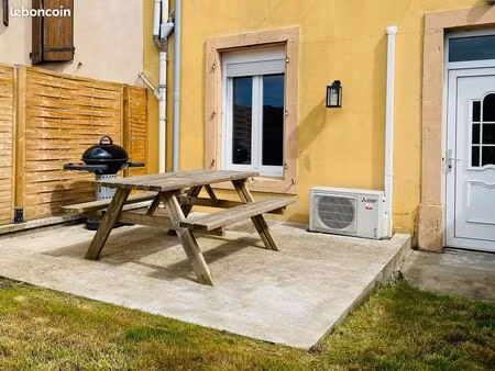 appartement meublé & climatisé avec jardin - joeuf - 800 cc