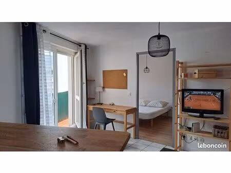 appartement 2 pièces  lumineux  meublé