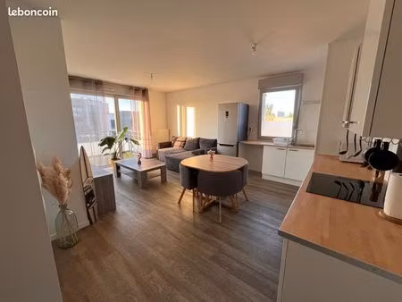 à louer – magnifique t2 meublé de 45 m² – linselles
