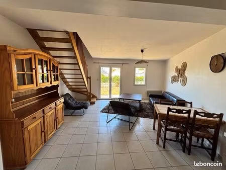 maison meublée 100 m² – 4 chambres – jardin – besné (44160)