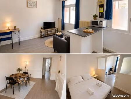 t2 meublé de 49 28 m² – rue du soleil  saint-étienne
