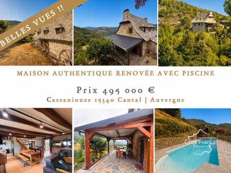 magnifique maison de caractère t4 avec une très belle vue av