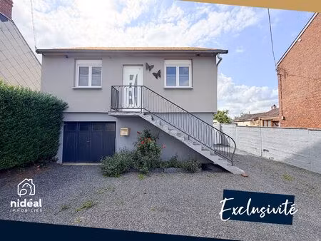 maison individuelle entièrement rénovée sur sous-sol