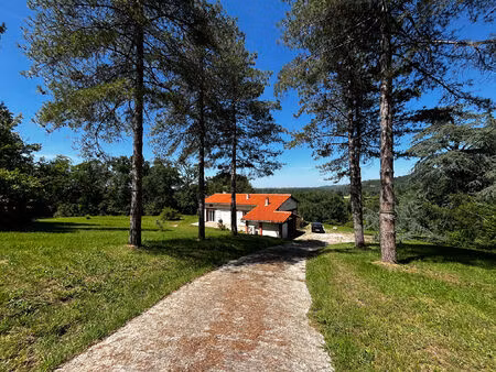 maison d'exception de plain-pied 1 hectare avec vue panoramique sur toulouse