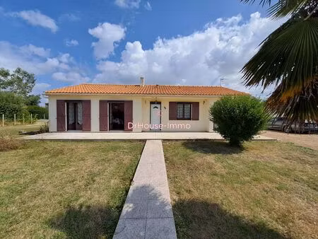 maiosn de plain-pied de 103 m2 avec dépendances sur 1991 m2 de terrain!
