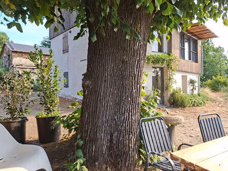 maison 5 pièces à vendre à saint hilaire de lavit - calme et vue magnifique