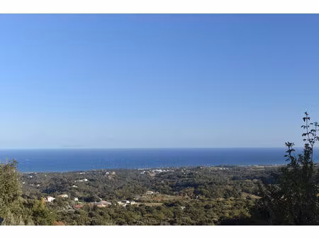 terrain constructible belle vue mer hors lotissement 20221 cervione