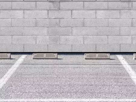 parking ouvert de plain pied