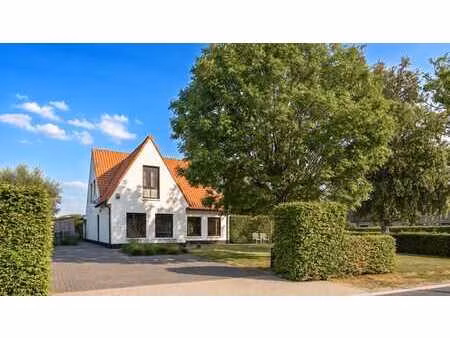 maison individuelle - vue dégagée sur les polders de damme