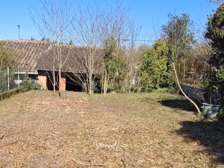 terrain constructible à vendre