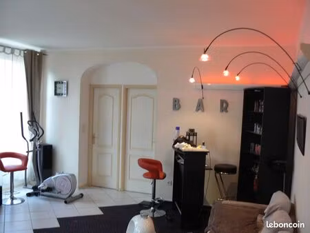 appartement f2 à epinal de 50 m² au rdc avec garage