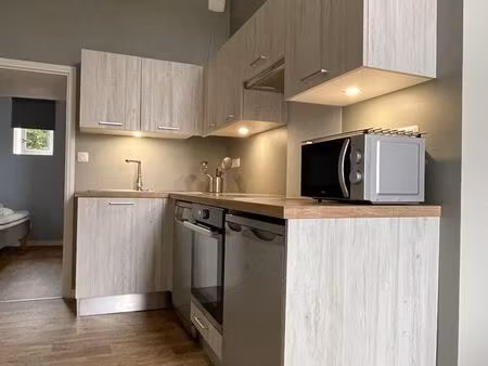charmant t1 bis meublé de 36 m² – entièrement rénové – parking privatif – quartier loire