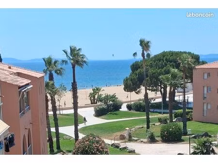 appartement 2 pièces climatisé belle vue mer
