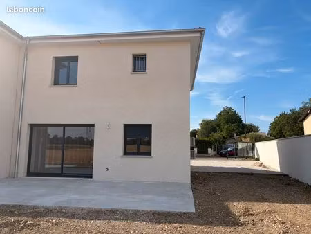 maison neuve t4 avec jardin et terrasse – niévroz (01)