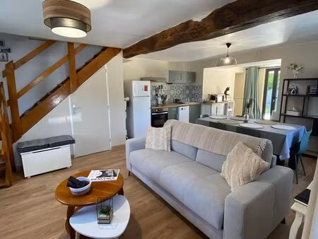 maison meublée t3 80m² avec jardin