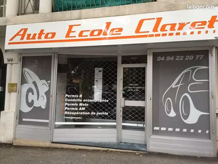 fonds commerce auto-ecole