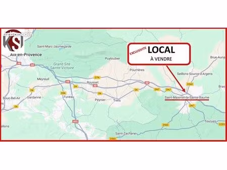 local 400 m² saint maximin la sainte baume