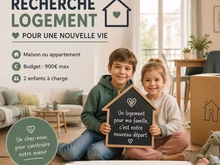 recherche appartement 2/3 chambres