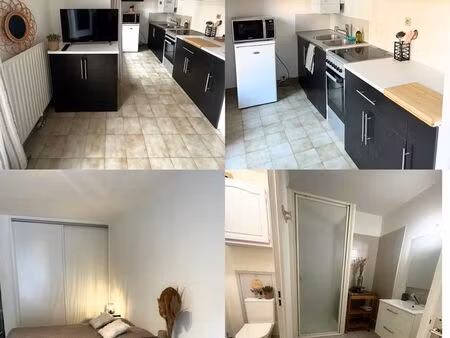 à louer – studio t1 semi-meublé de 30 m² avec balcon – fréjus