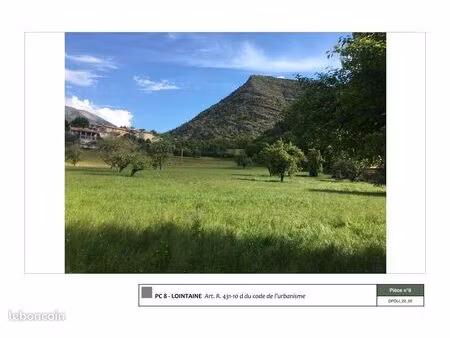 la javie  hameau du haut-chaudol  ou grand- chaudol 