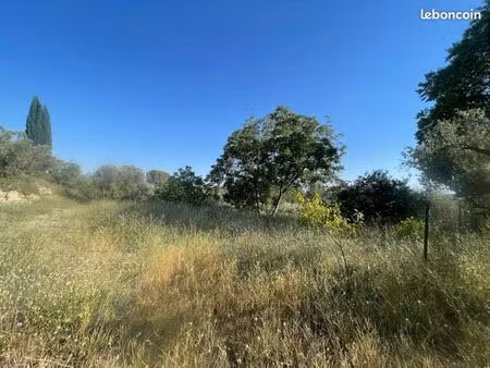 terrain viabilisé de 1230 m² à valensole