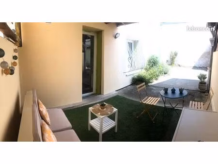 logement meublé 38 m² avec terrasse – secteur vichy - toutes charges comprises