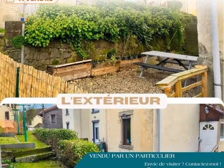 appartement spacieux avec terrain à vagney