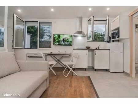 créteil – appartement meublé neuf 28 m2 au cœur d'espaces vert  tout compris