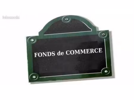 vente fin de commerce 1100m2