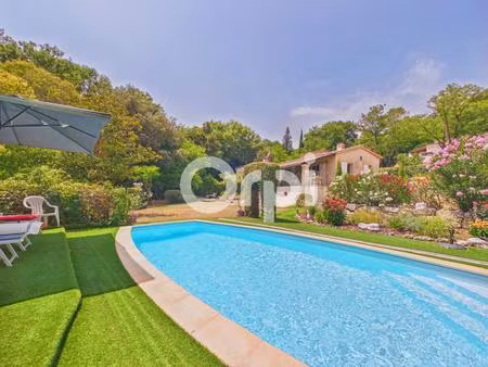 maison individuelle - montauroux / chateau tournon - terrain paysage clos + piscine + anne