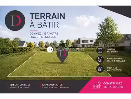 terrain viabilisé libre constructeur