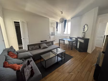 appartement meublé 3 pièces 48 m2 - saint mandé