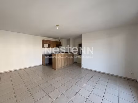 toulouse rangueil 31400 t3 récent de 58.87m² - terrasse couverte de 6.64m² - parking sous 