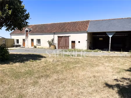 entre contres et montrichard - à vendre - longère avec dépen