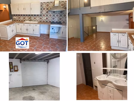 maison de village rénovée avec garage à torreilles ? 2 chambres ? 80 m² utiles