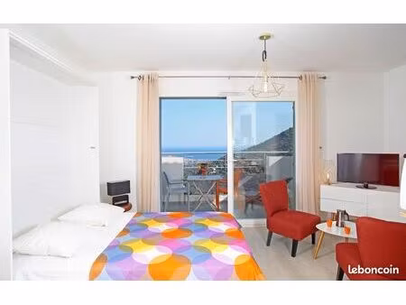 appartement de type studio - vue panoramique