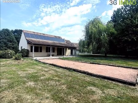 vente | maison de plain-pied | 5p | 4ch | 101 m² | villers-sur-mer | expo sud-ouest | terr