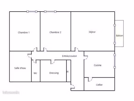 a louer  appartement f3 à la souterraine