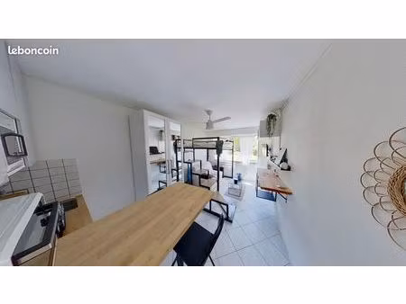 studio 1 pièce 19 m²