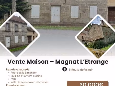 maison à vendre