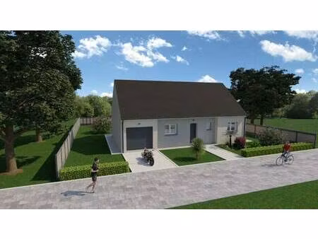 terrain avec maison neuve à vendre
